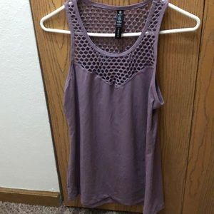 90* active wear- lilac tank top